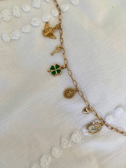 Four Leaf Clover Charm